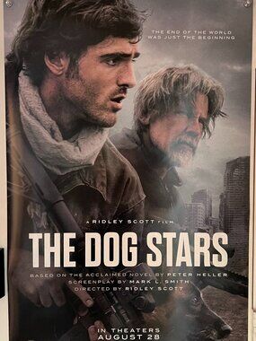 THE DOG STARS (2026) - ORIGINAL DOUBLE SIDED ADVANCE MOVIE POSTER